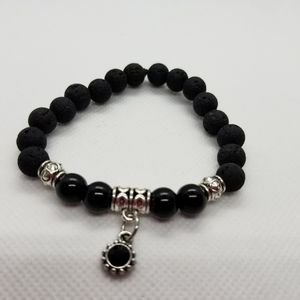 Lava stone bracelet